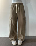 Garen Corduroy Cargo Wide Pants