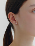 Essence 14K (Y) Lab-worn Diamond Princess Piercing 0.5CT