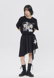 TRIPLE DAISY MIXED LOGO TEE SHIRT