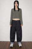 DEEP NECK CROP T