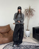 Lao Henley Neck ST Knit Long Sleeve