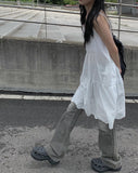 Mohi Lace Layered Long Sleeveless