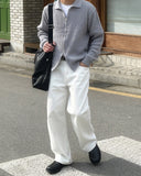 Lano Two Way Collar Zip-up Knit