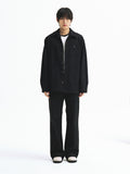 WOOD BUTTON FRENCH JACKET