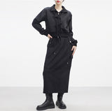 hitch string long skirt
