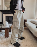 Paul Wide Cargo Cotton Pants