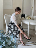 Roden Smoke Shirring Puff Blouse