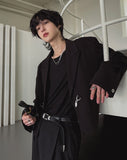 Will buckle cropped blazer