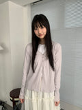 Zicon Lace Ribbed Cardigan