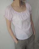 Yotsu Puff Short Sleeve Blouse
