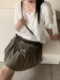 Piral bohemian vintage gemstone loop belt
