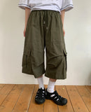 [unisex] Penh Banding Cargo Bermuda Pants