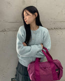 Batty Wool Knit Round Cardigan