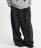 Soft knit wide pants