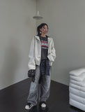 Inport Rivet Balloon Denim Pants