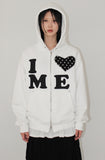 L♡VE ME HOOD ZIP-UP