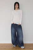 SILKY ROUND SLEEVE T