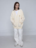 GRAE-S Embroidered Knit Cardigan