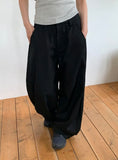 [unisex] Kento One-Tuck Balloon Wide Slacks