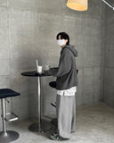 Noah Hooded Knit Zip up