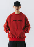 [LOFINDER] LOGO POCKET SWEATSHIRT