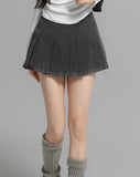 Scatter Pleated Skirt