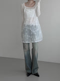 Lore Flower See-through Layered Sleeveless