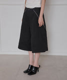 Asymmetrical Bermuda Shorts