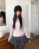 Uel Wavy Fine Ribbed Knit