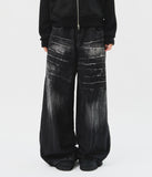 Stone Crack Maxi Denim