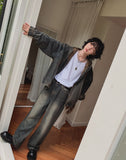 Deep L In-Hour Washing Wide Denim