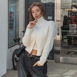 Soft Touch Fur Zip-Up Cardigan
