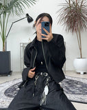 Eddie Cropped Suede Jacket
