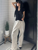 Denim-Hi Wide Pants