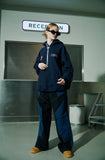 Mixed Jolge Wide Denim Pants