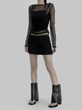 Epo See-through Shirring Tee