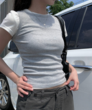 Planning Auto Ribbed Round Sleeveless