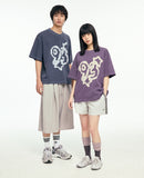 93 Spray Pigment Crop Fit T-shirt