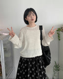 Kemt Color Linen Round Knit