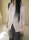 Kudin Check Three Quarter Shirt