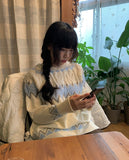 Emb Nordic Jacquard Loose Knit
