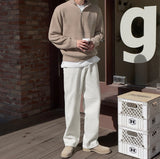 Blick Mix Half Zip Up Knit