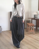 [MADE] Recall double pin tuck wide slacks pants