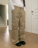 Linju string pocket cargo long pants