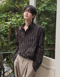 Evelyn stripe cotton shirt