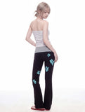 STILL FLOWER Bootcut Pants