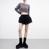Miket Tiered Frill Skirt