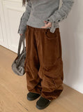 Comta Heart Cargo Corduroy Pants