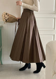 Geullise Pleated Banding Skirt