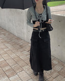 Ningning Bolero Top Sleeveless Set
